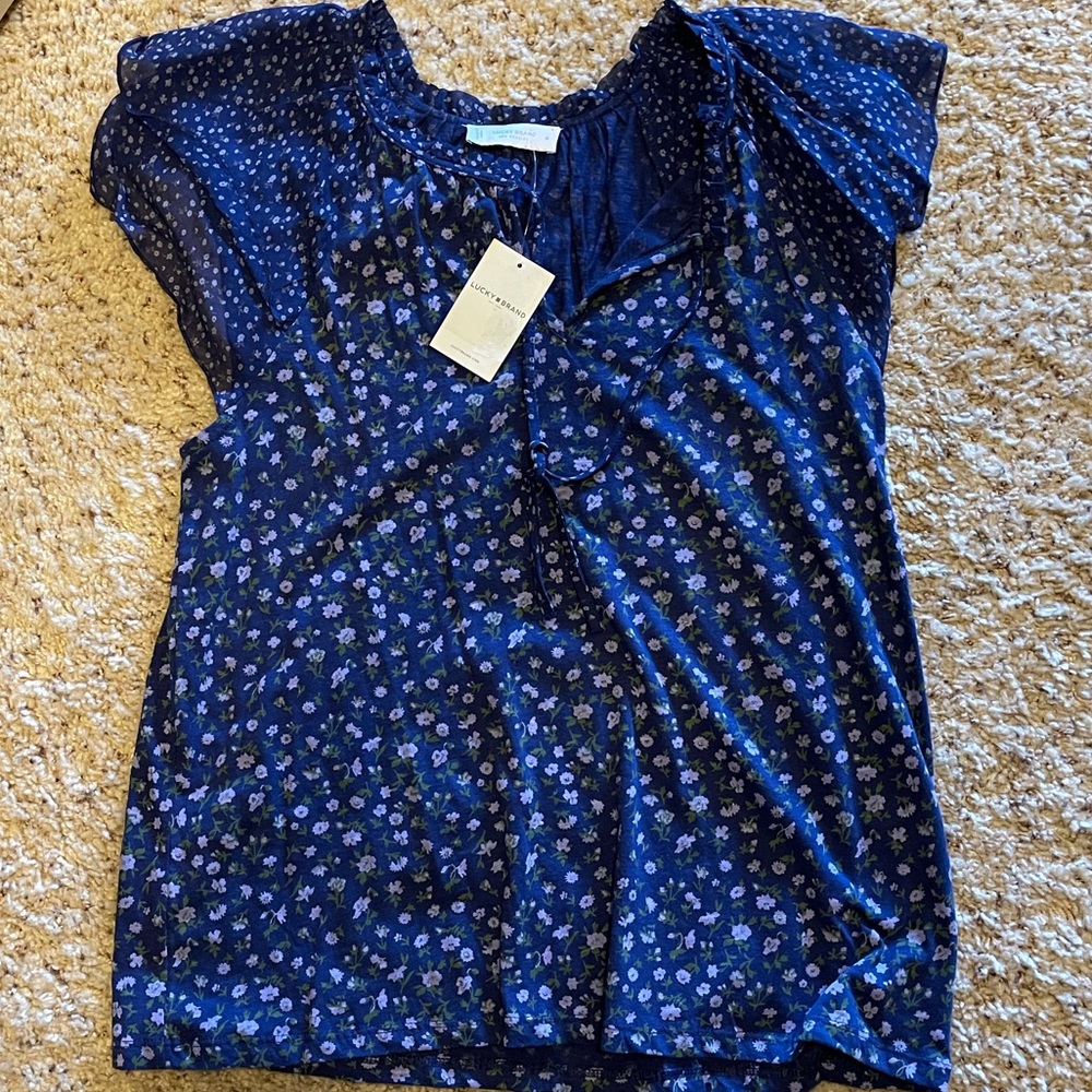 Lucky Brand floral top